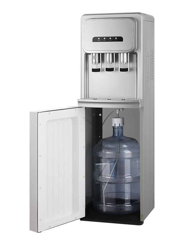 Dispenser d'acqua verticale per refrigerazione elettronica di alta qualità montato sul fondo